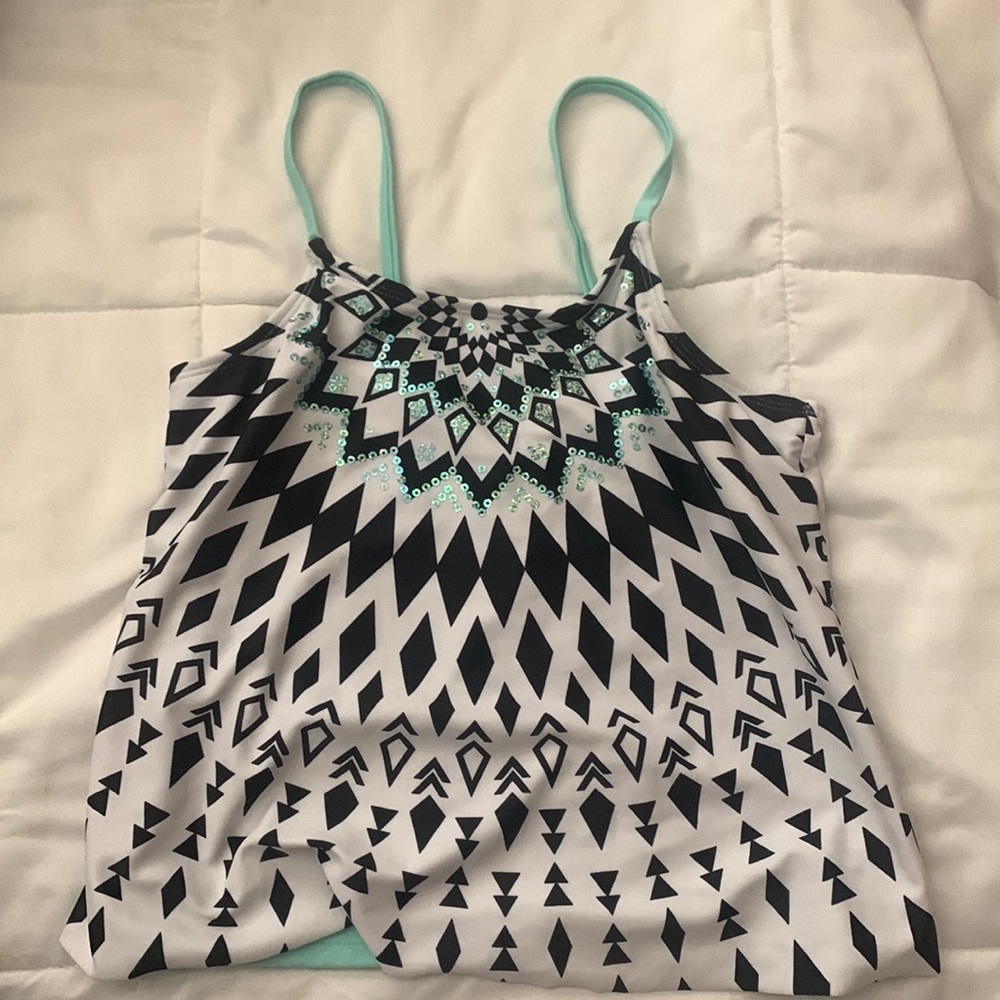 Justice Size 8 Tankini